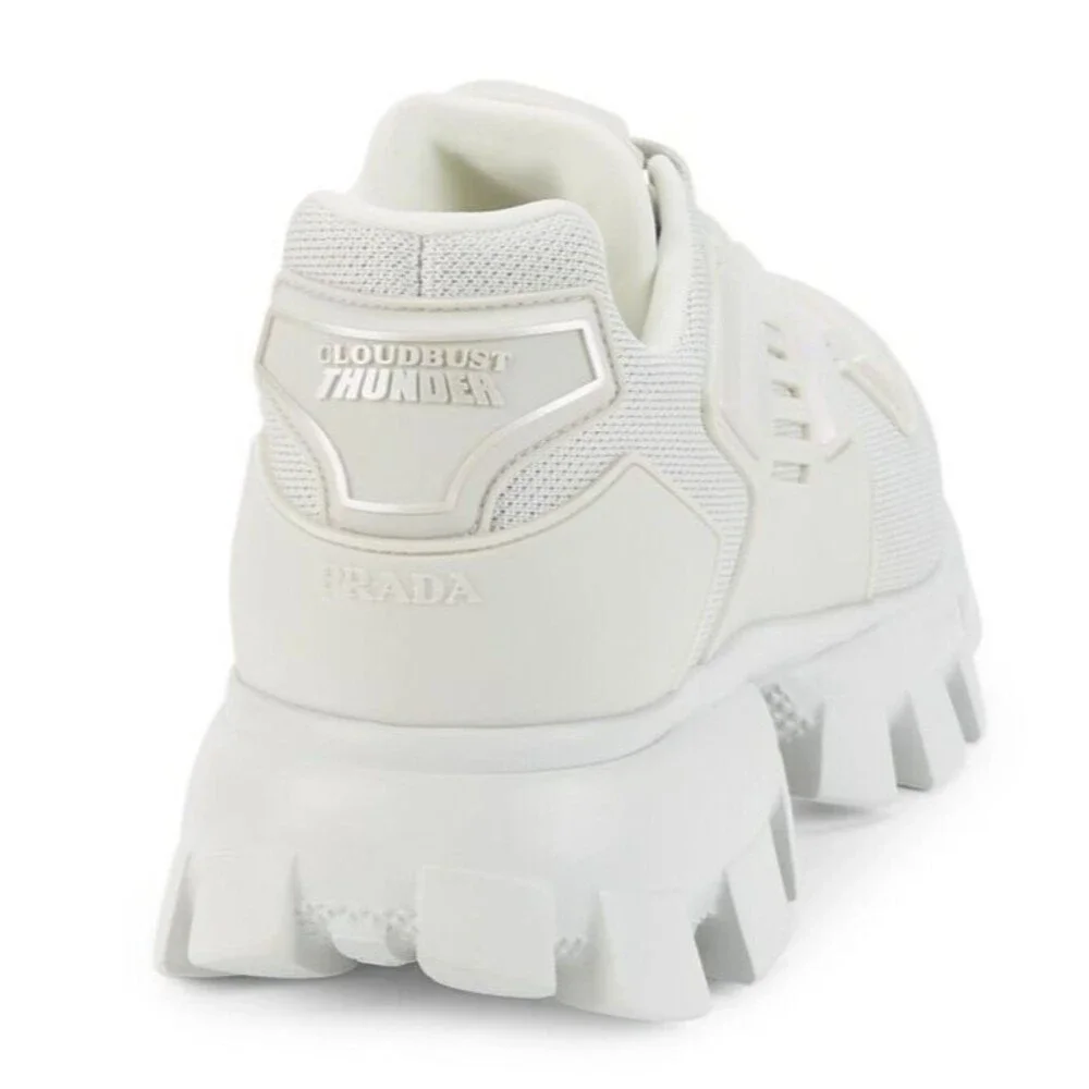 Prada Mens Cloudbust Thunder Chunky Platform Sneakers Shoes Size 12 - Italy Made - Picture 2 of 6